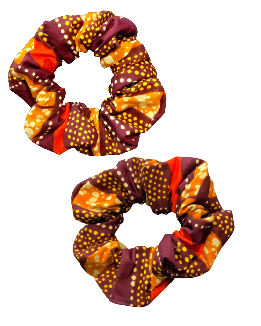 EARTH Hair Scrunchies (set of 2)